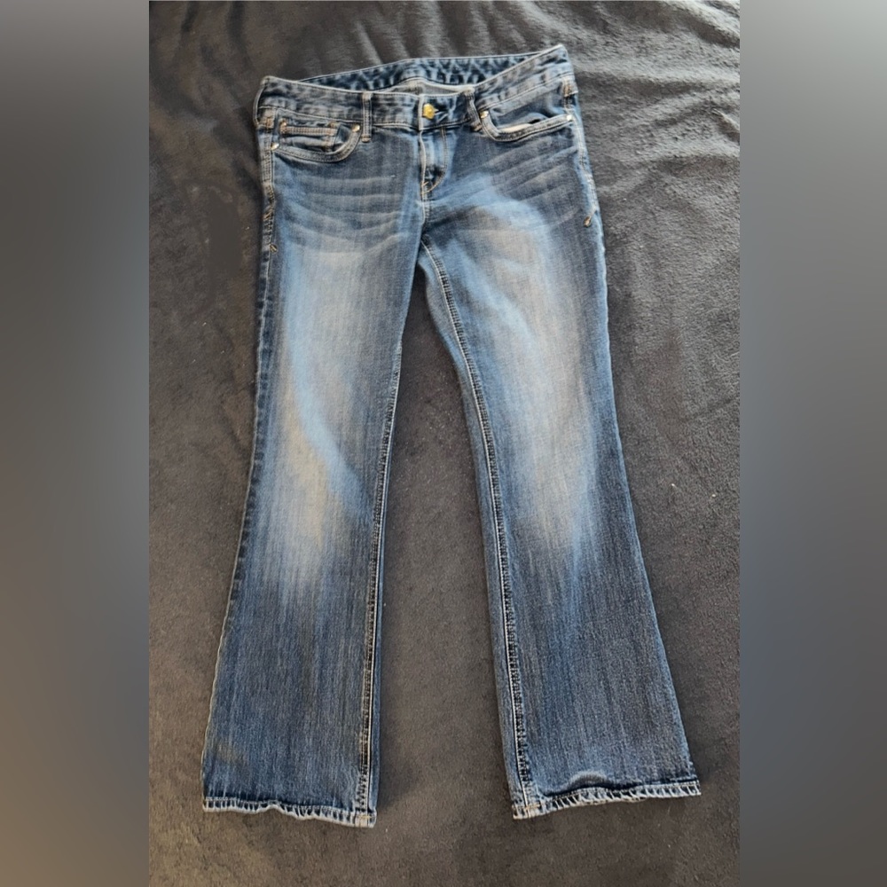 Express Women's Blue Boot Cut Jeans